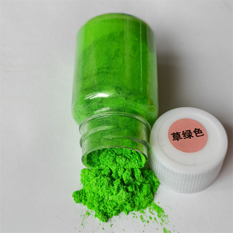 Color mica powder pigment chameleon pearlescent powder